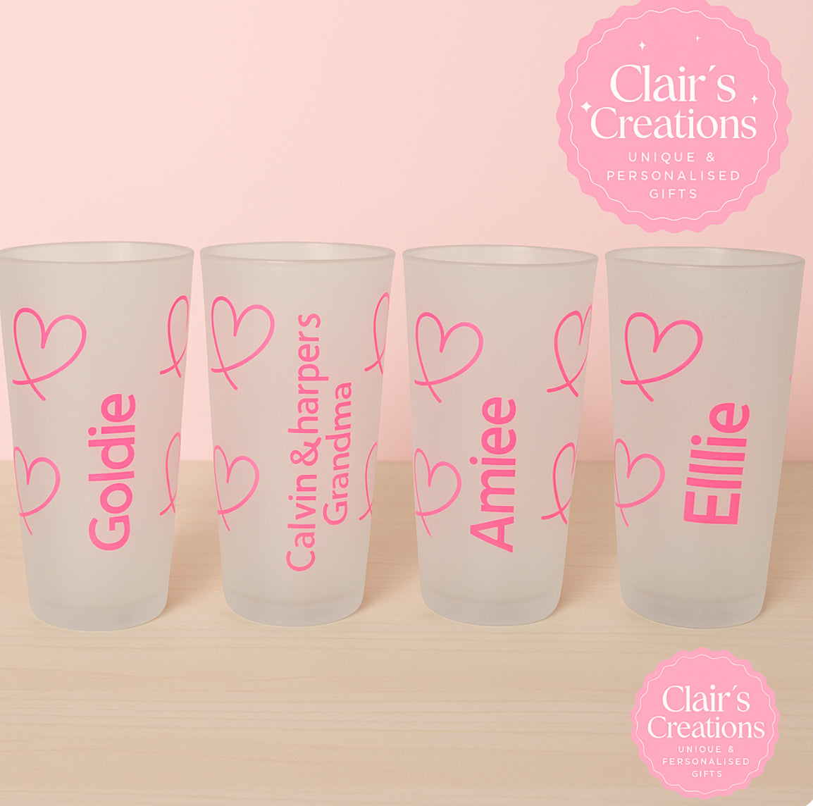 Personalised cold cups
