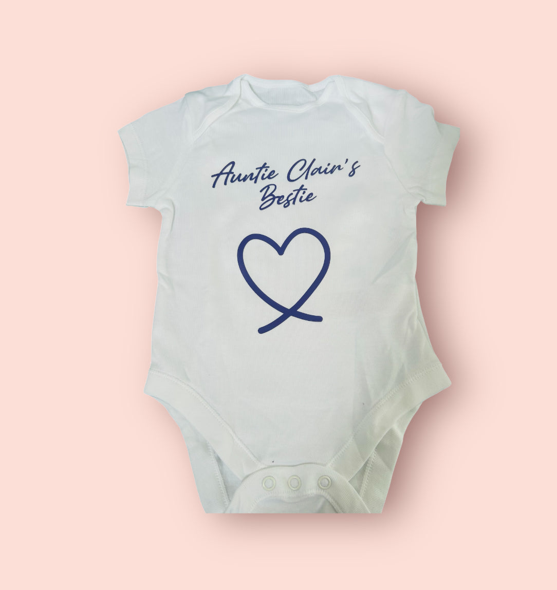 Personalised baby vest π