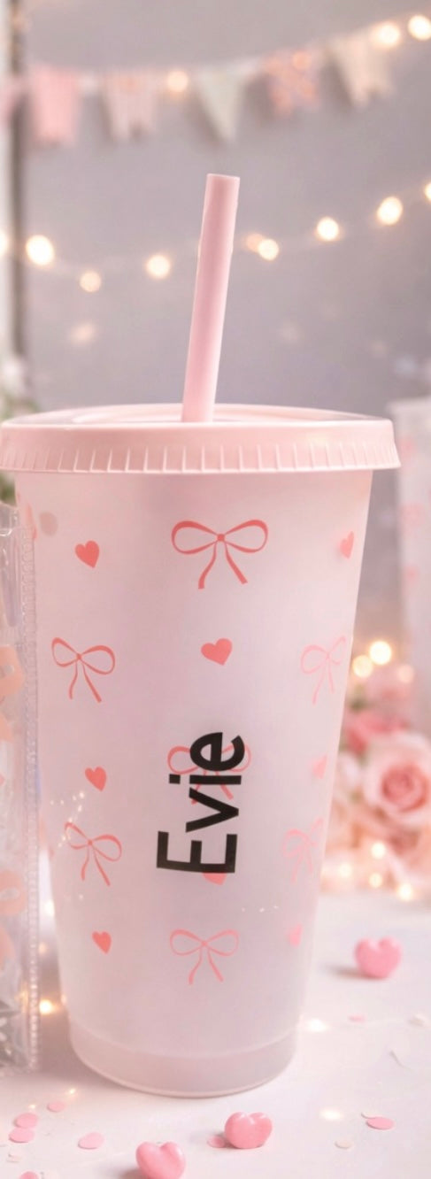 Personalised bow cups