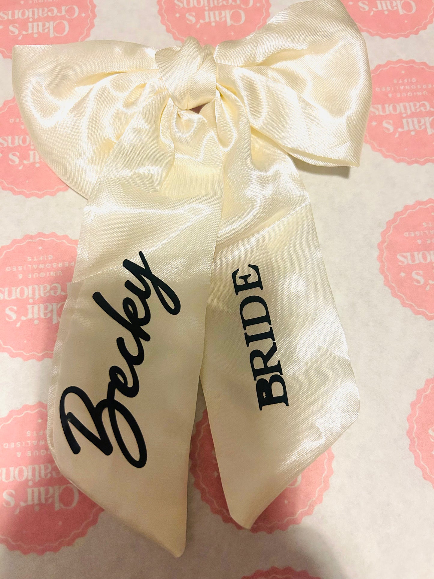 Personalised bows