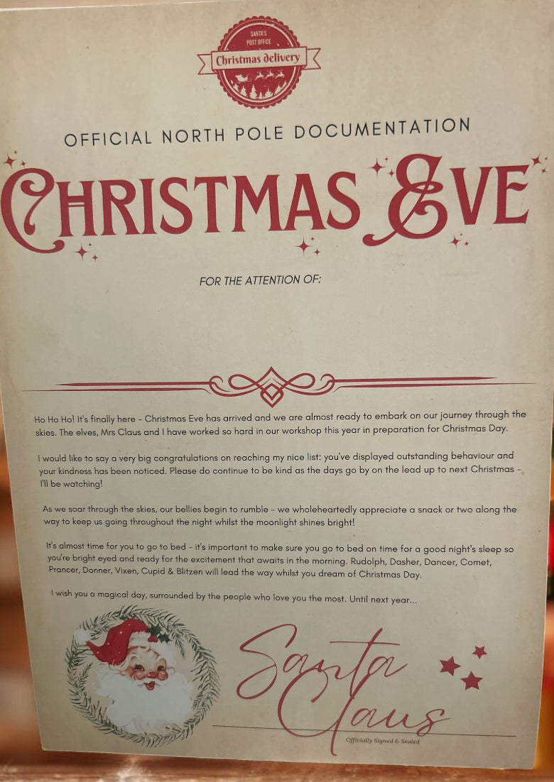 Christmas Eve letter A4