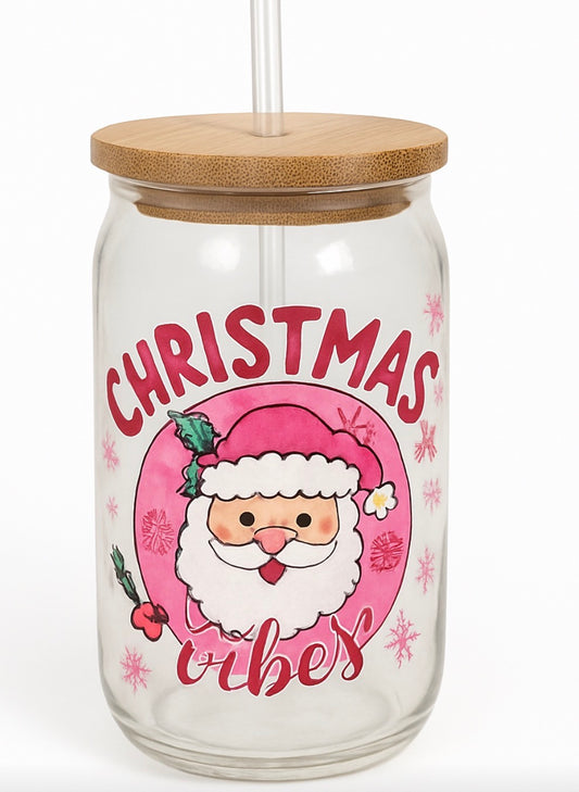 Glass tumbler Christmas
