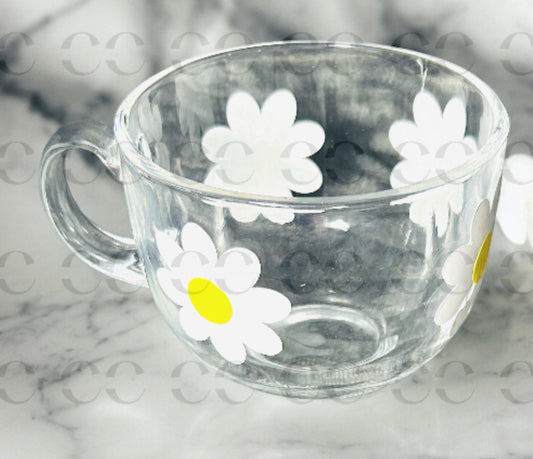 Personalised daisy cup