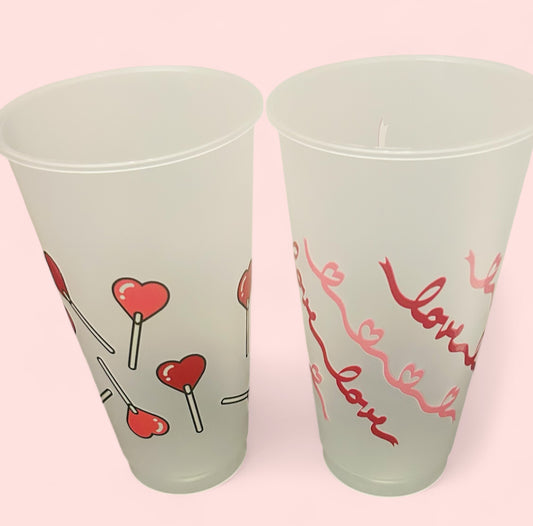 Set of two cold cups