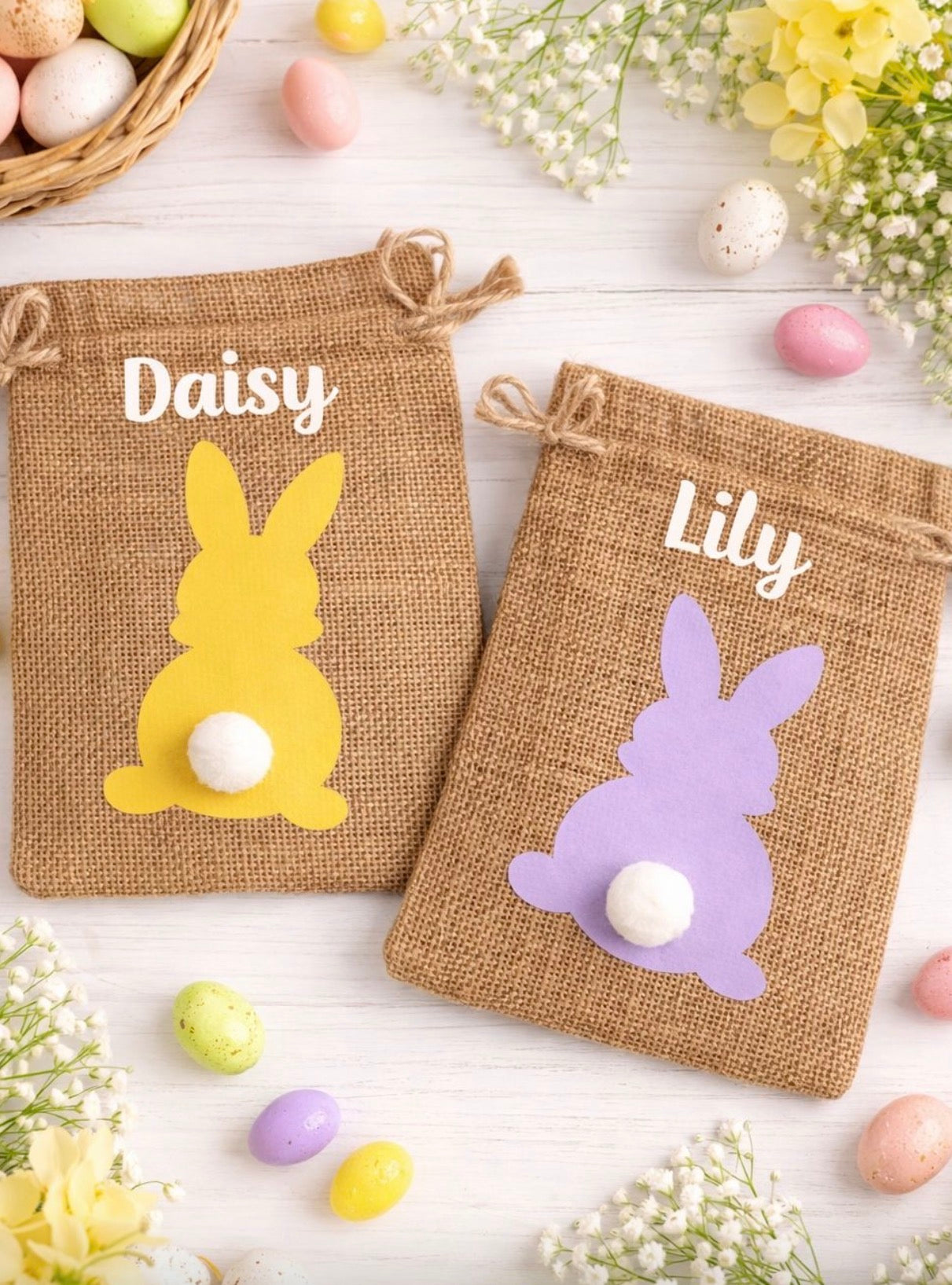 Personalised Easter treat bag