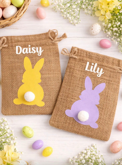 Personalised Easter treat bag